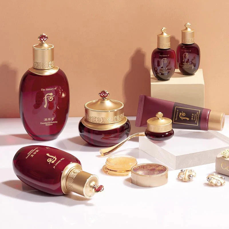 The History of Whoo: The Jinyulhyang 7 piece Special Set - RIMAN KBeauty - Korean Skincare Routine for Glass Skin